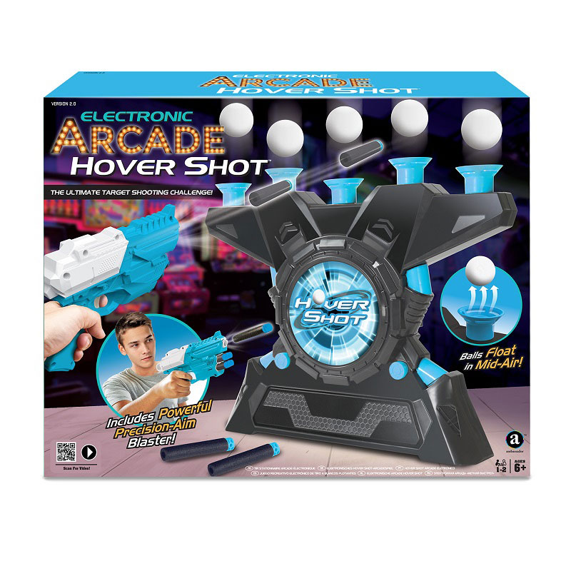 Electric hover shot target practice toys