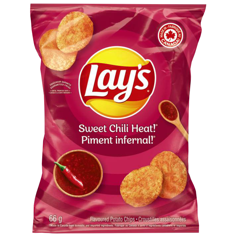 Lay's Potato Chips - Sweet Chili Heat! - 66g