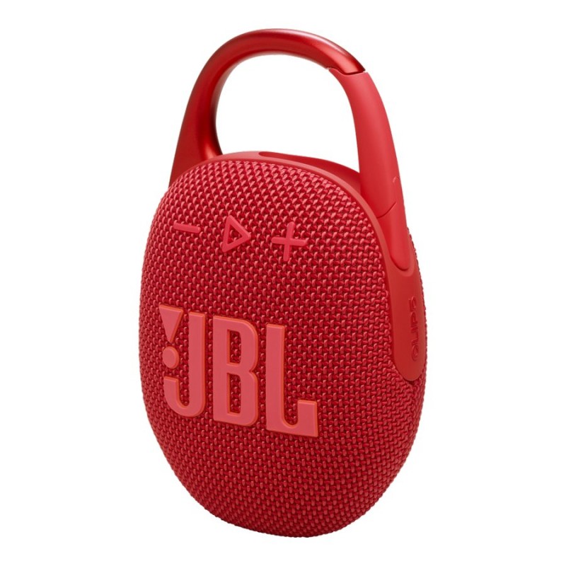 JBL Clip 5 Portable Bluetooth Speaker - Red - JBLCLIP5REDAM