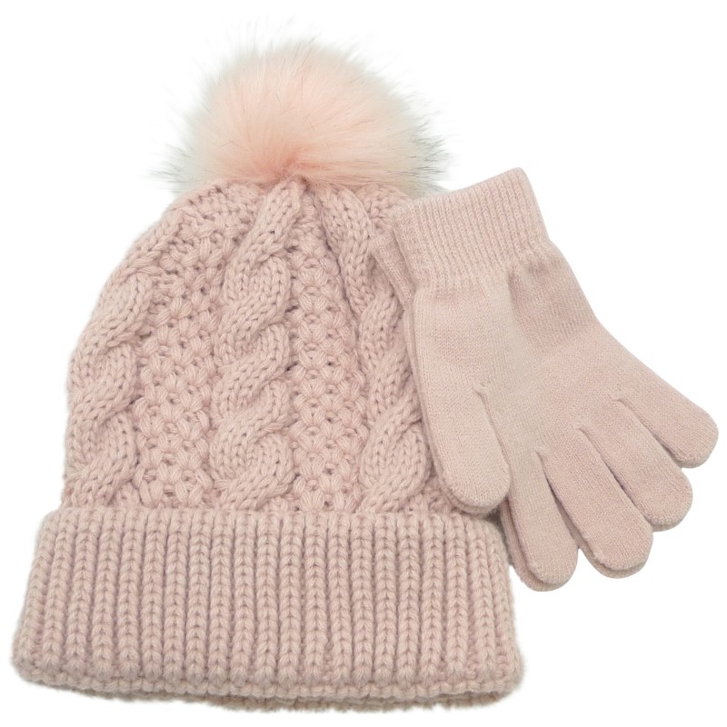 Details Girls Toque with Gloves Set - Assorted