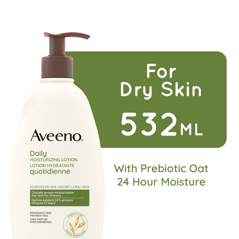 Aveeno Active Naturals Daily Moisturizing Lotion - Fragrance Free