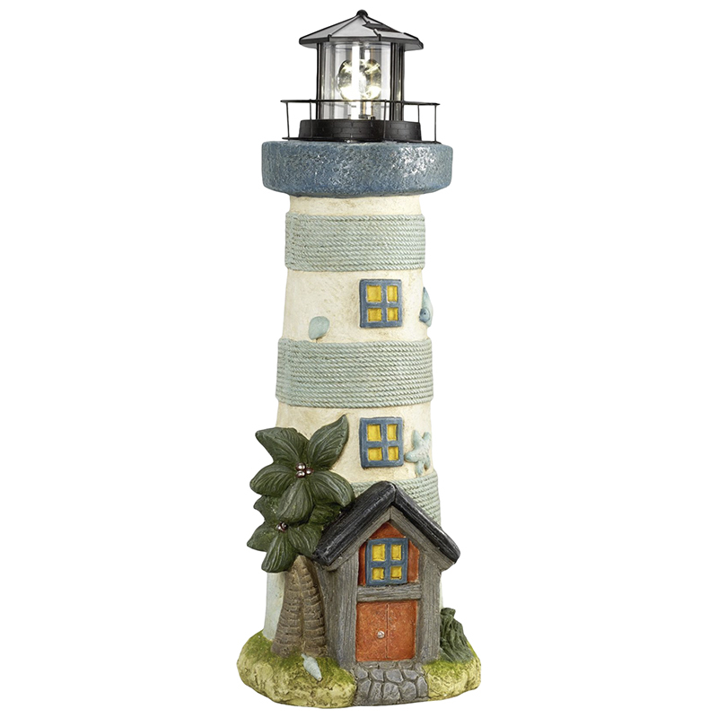 Collection by London Drugs Solar Decoration Garden Light - Lighthouse - 30x29x81cm