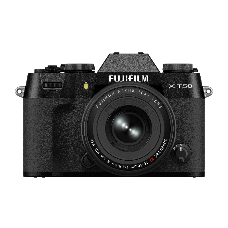 Fujifilm X Series X-T50 Mirrorless Digital Camera with XF 16-50mm R LM WR Lens -Black - 600024063