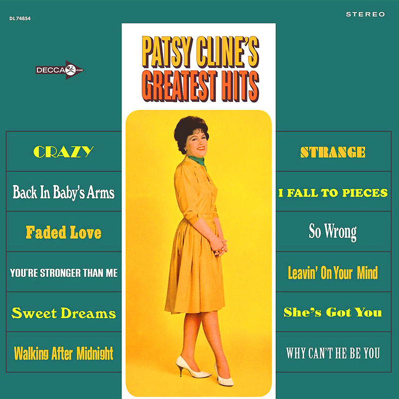 Patsy Cline - Greatest Hits - Vinyl