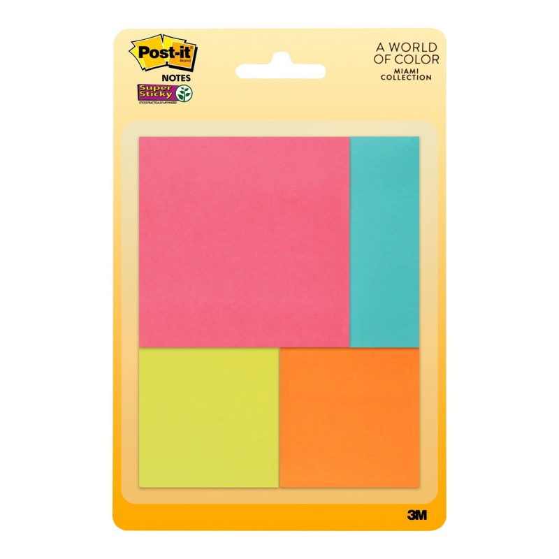 Post It Super Sticky Miami Collection Notes 3322 Sspm C 7164