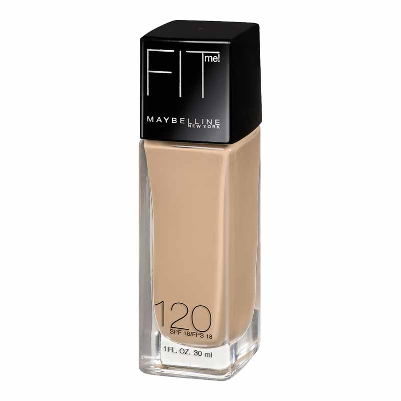 Fit Me, Dewy + Smooth Foundation, 120 Classic Ivory, 1 fl oz (30 ml)