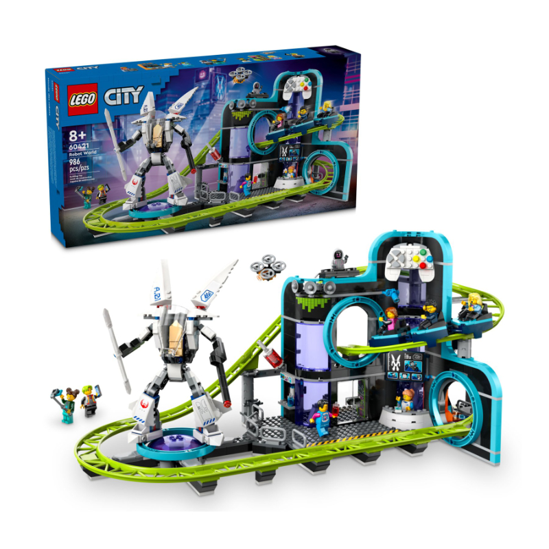 LEGO City - Robot World Roller-Coaster Park