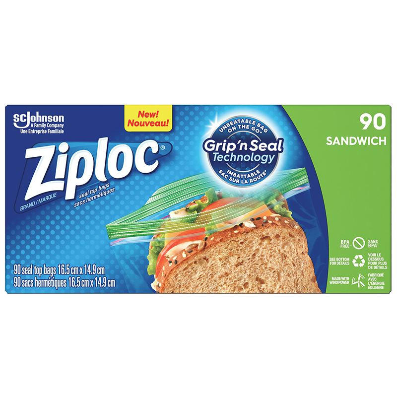 ziploc sandwich bags