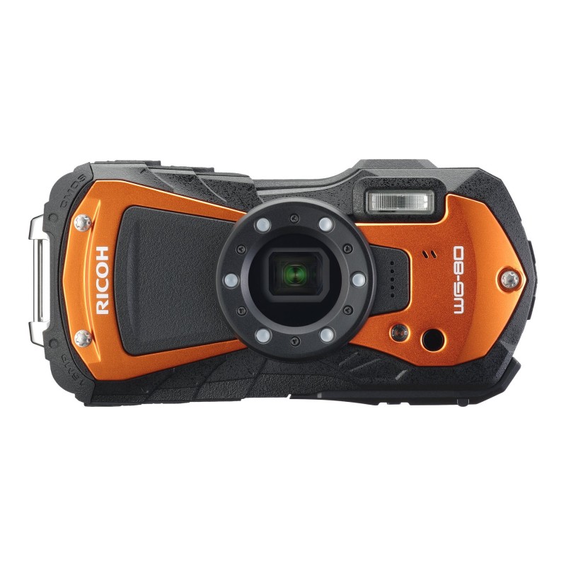 Ricoh WG-80 Digital Camera - Orange - 03128