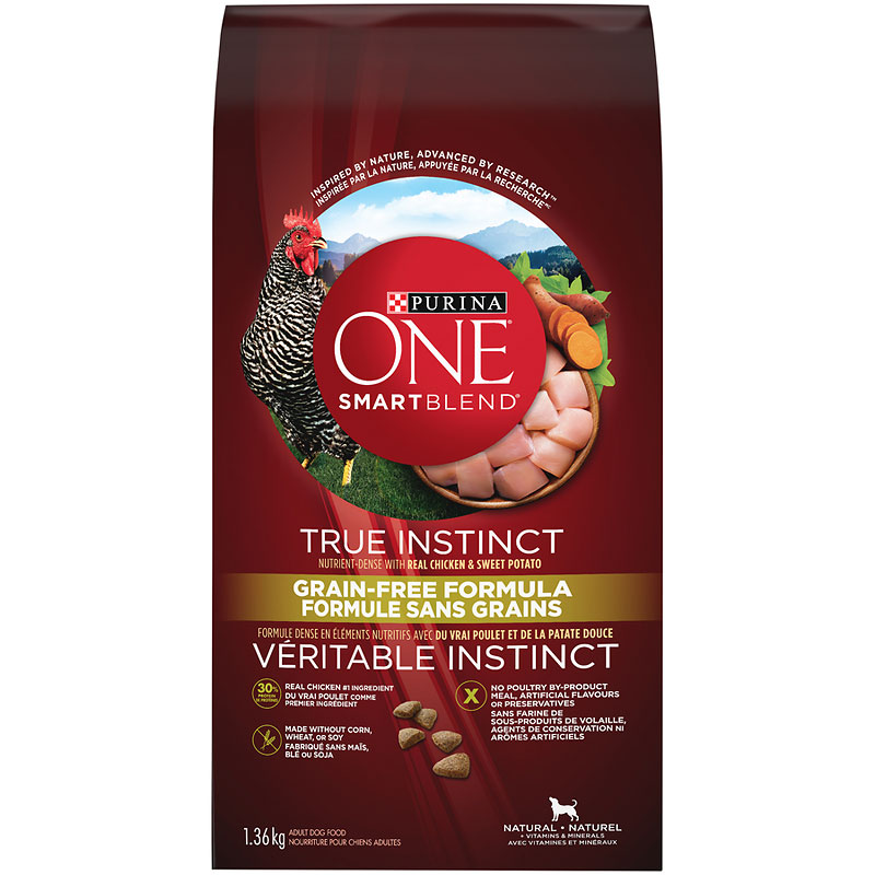 Purina One True Instinct Grain Free Formula for Dogs - 1.36kg | London Drugs