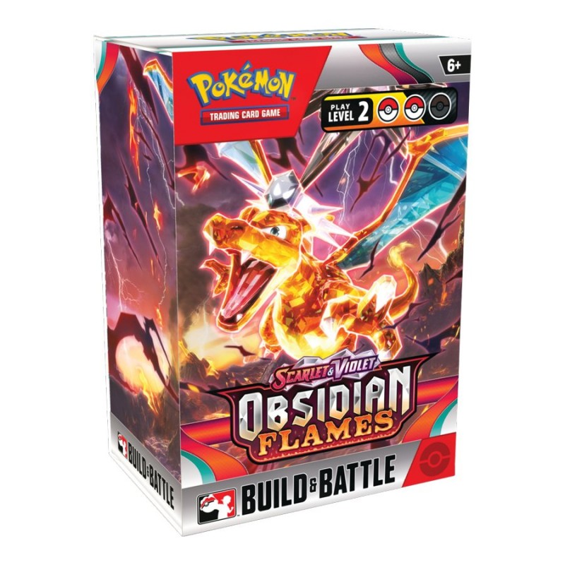 Pokemon TCG: Scarlet and Violet - Obsidian Flames Build & Battle Box