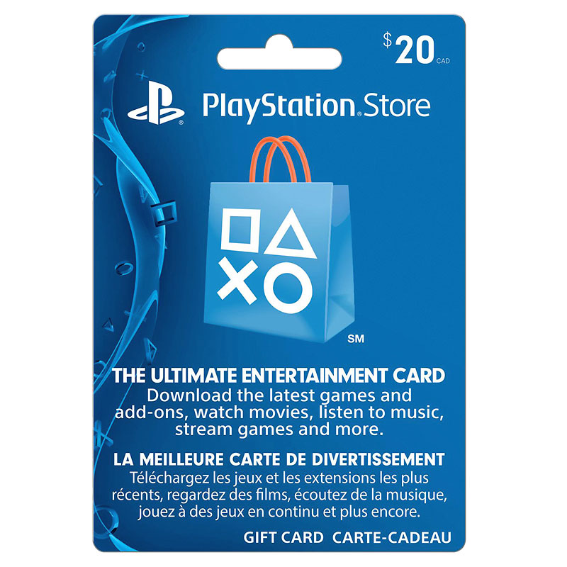 $20 gift card ps4