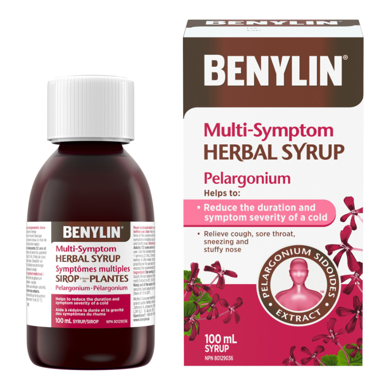 Benylin Multi-Symptom Herbal Syrup - 100ml