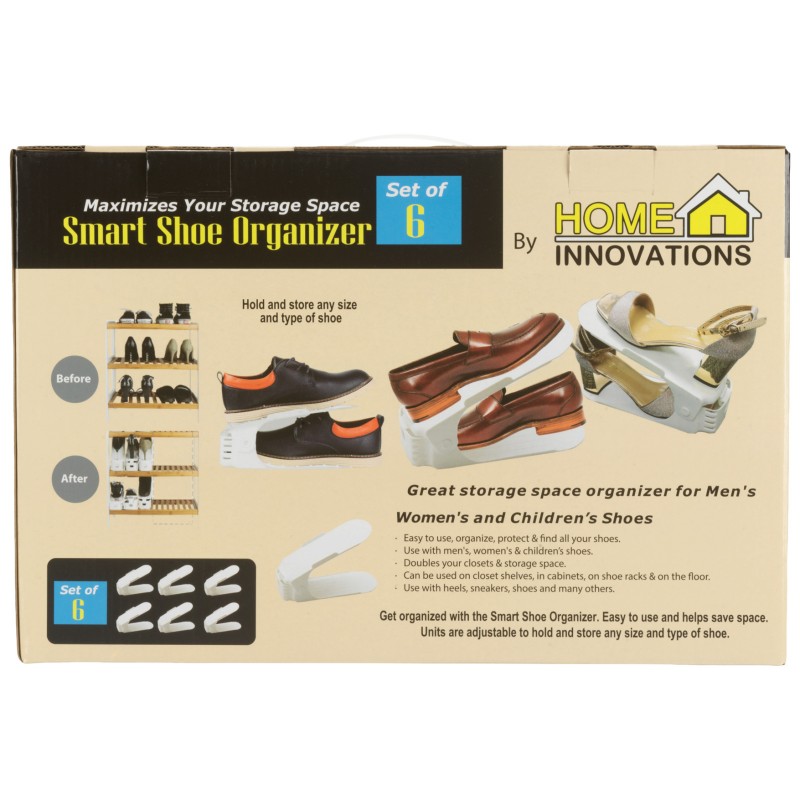 Home Innovation Shoe Organizer 6 pce set