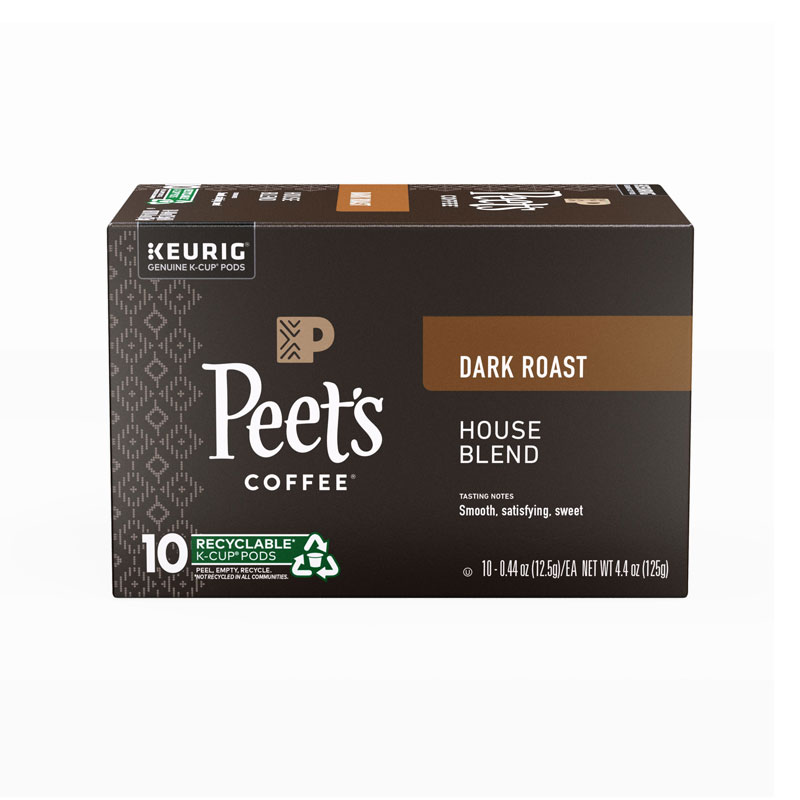 Peet's Coffee Pods - House Blend - 10 servings | London Drugs