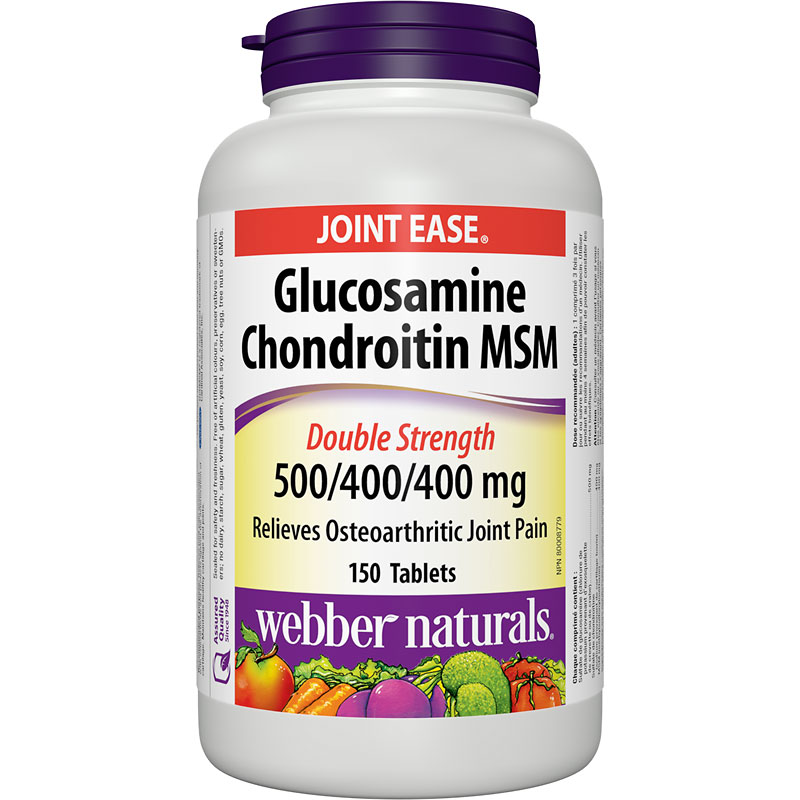 ber Naturals Glucosamine, Chondroitin & MSM 500/400/400mg 150's