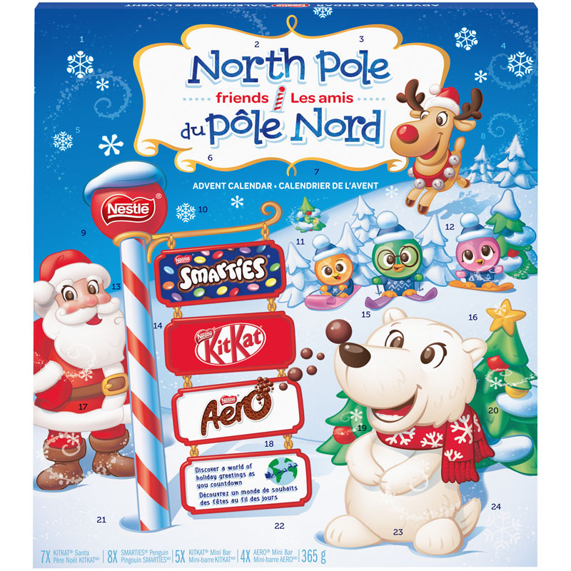 Nestle Holiday Advent Calendar 365g London Drugs