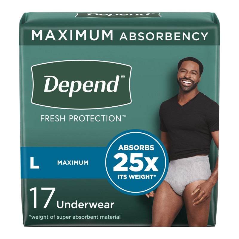 DEPEND U/WEAR MAX ABS MEN