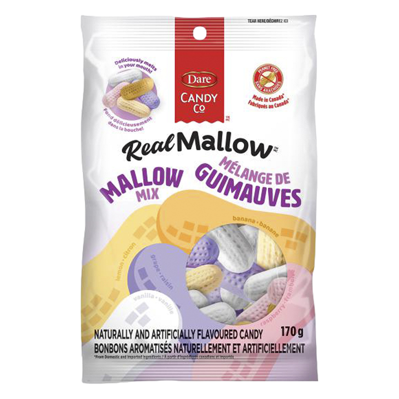 Dare Real Mallow Marshmallows Candy - Mallow Mix - 170g