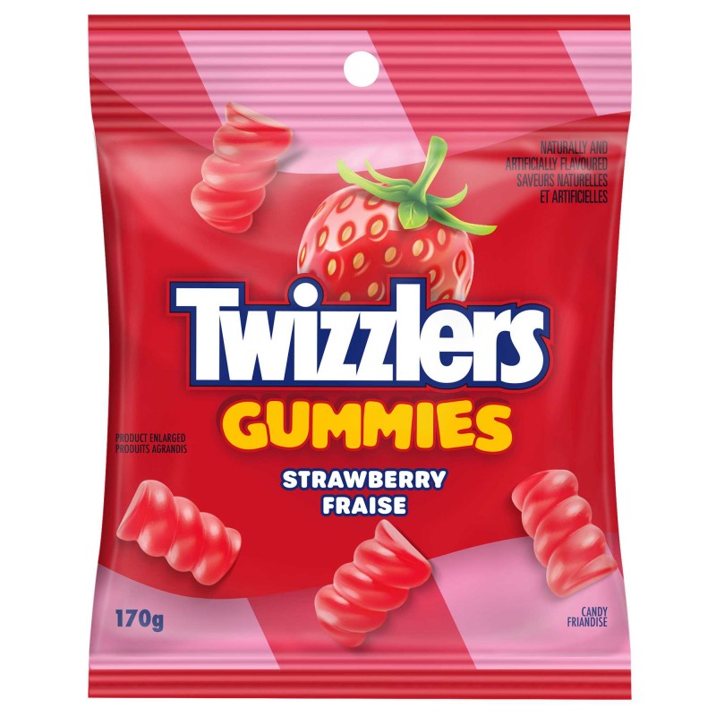 Twizzlers Gummies - Strawberry - 170g