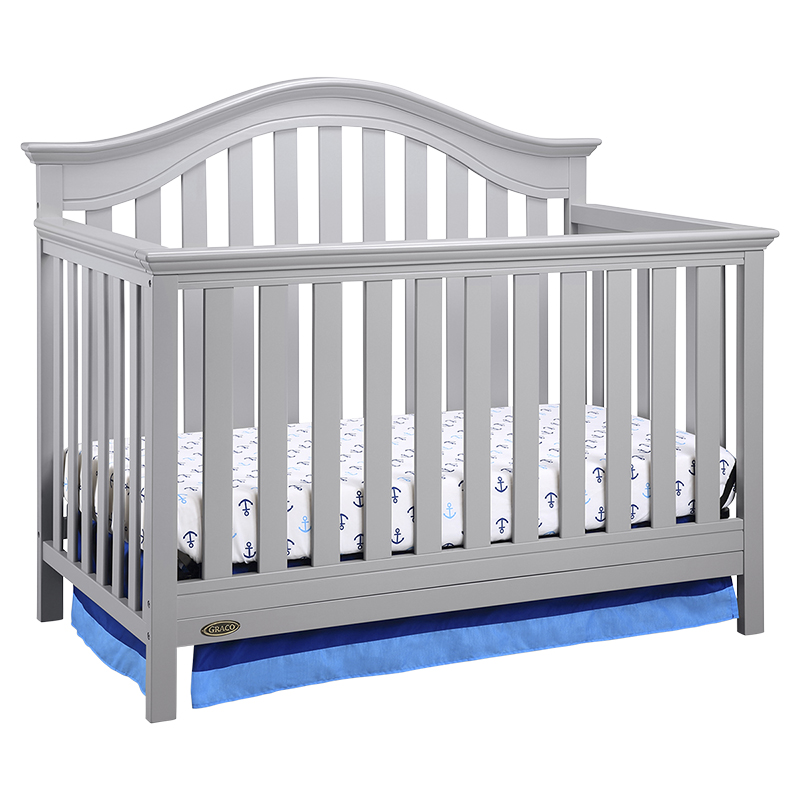 Graco Bryson 4 In 1 Convertible Crib Pebble Grey 04540 67f