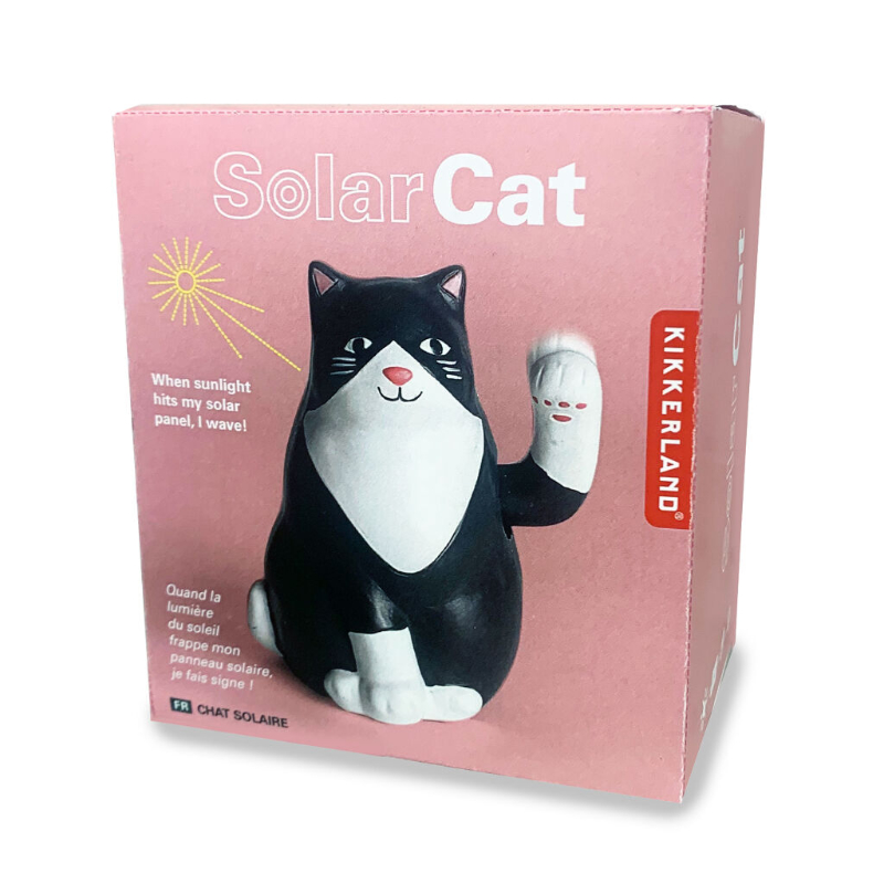 Kikkerland Solar Cat