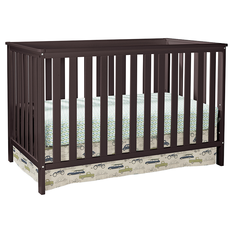 Storkcraft Rosland 3 In 1 Convertible Crib Espresso 04510 239