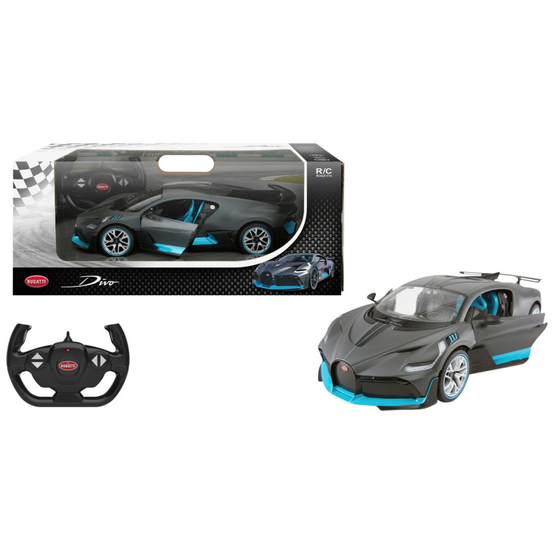 Cobra Bugatti Divo Radio Remote Control Car - Grey