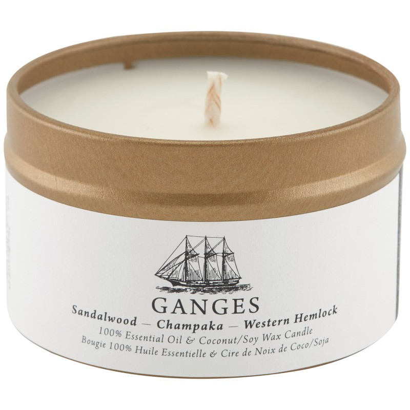 Salt Spring Candle Ganges - Tin - 6oz