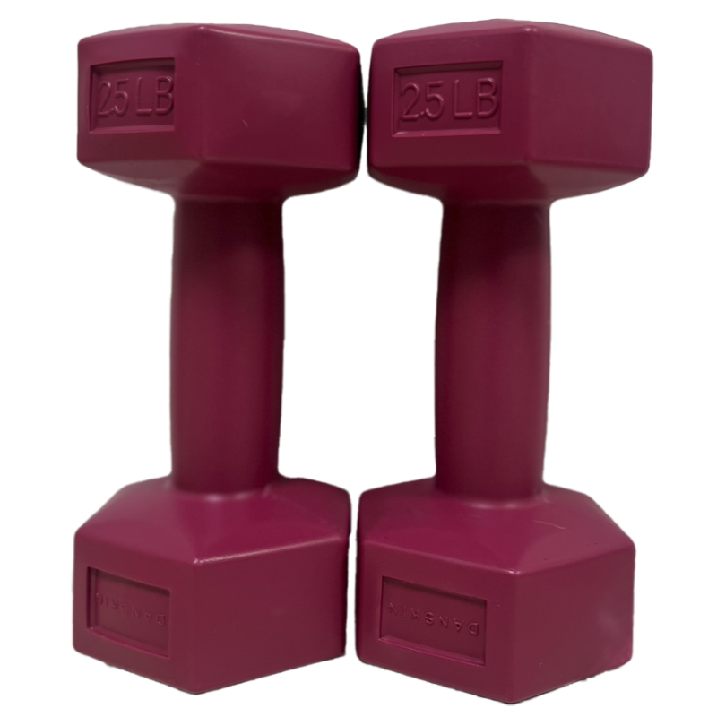 Danskin Dumbbell Set - Wine