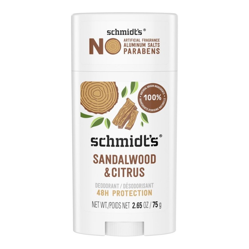 Schmidt's Natural Deodorant - Sandalwood & Citrus - 75g