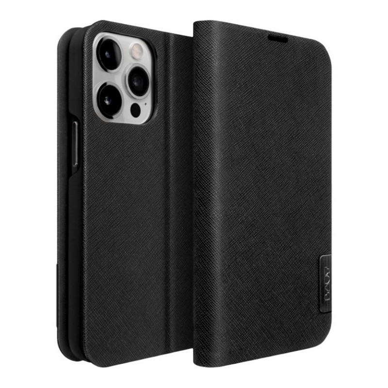 Laut PRESTIGE FOLIO Flip Cover for iPhone 14 Pro - Black