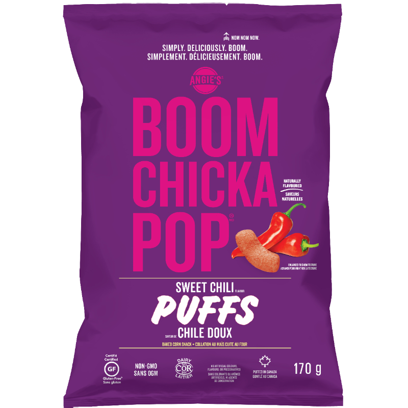 Angie's Boom Chicka Pop White Cheddar Puffs - 170g