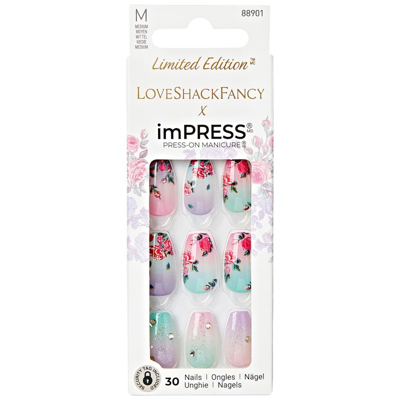 ImPRESS Press-on Manicure Limited Edition X False Nails Kit - Large Sweet Life - Lilac Crush