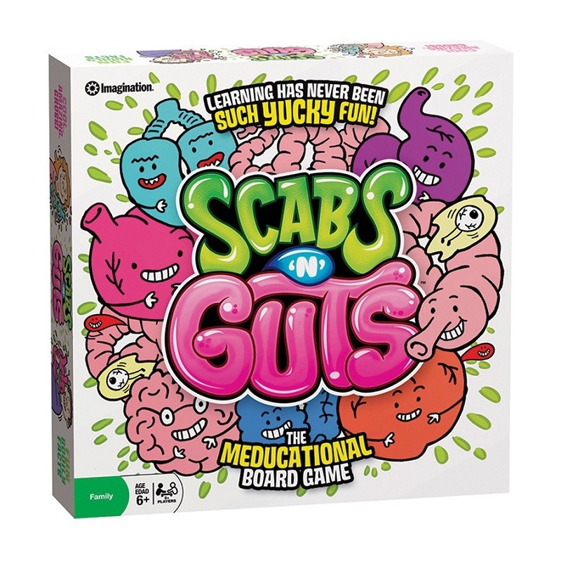 Scabs 'N' Guts Educational Board Game