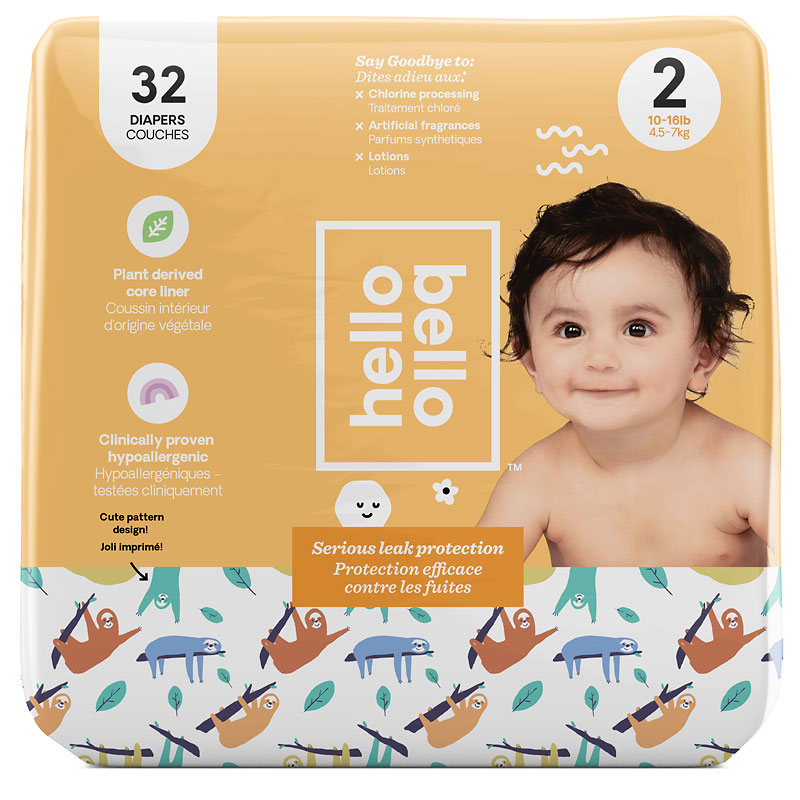 hello bello sloth diapers