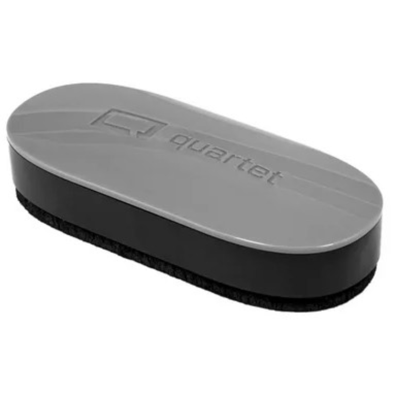 Quartet Magnetic Eraser Oval - Black