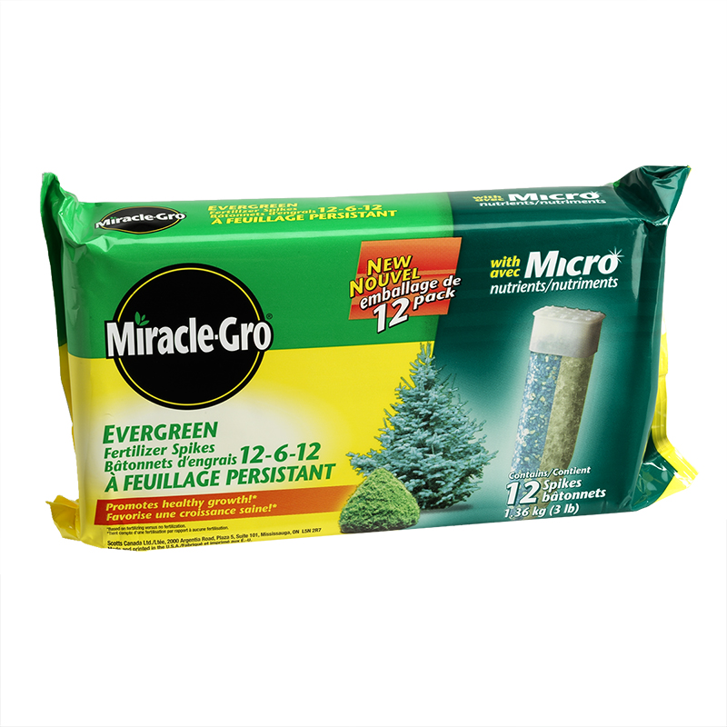 MIRACLE GRO EVERGREEN SPIKES1.36KG