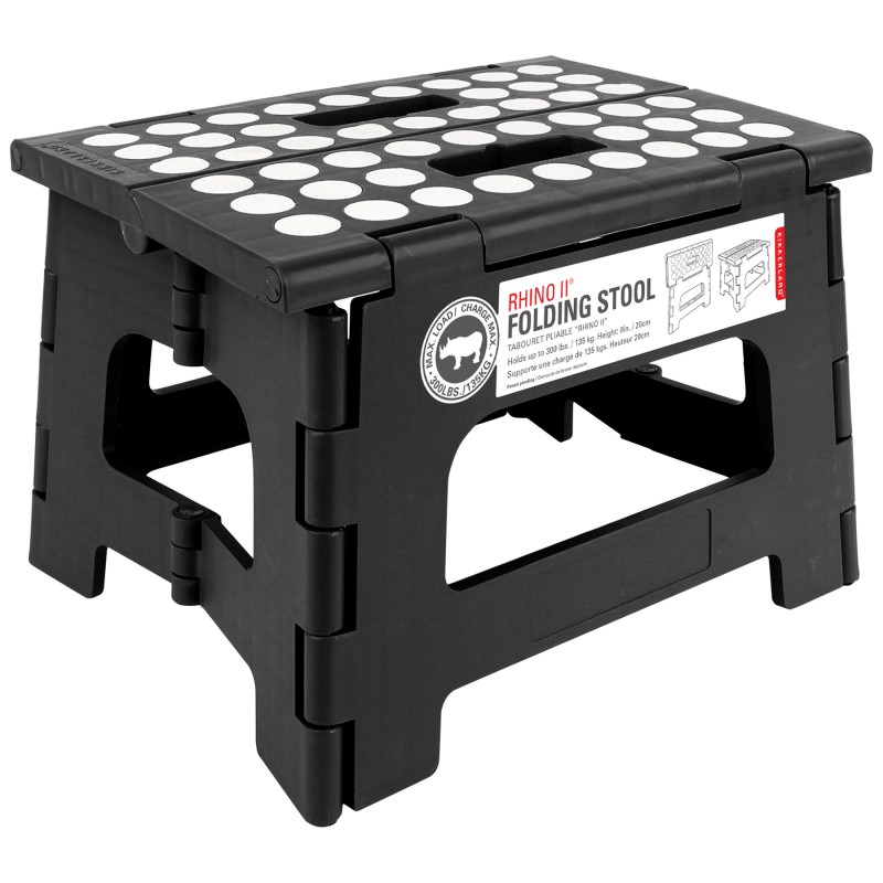 kikkerland rhino ii folding stool