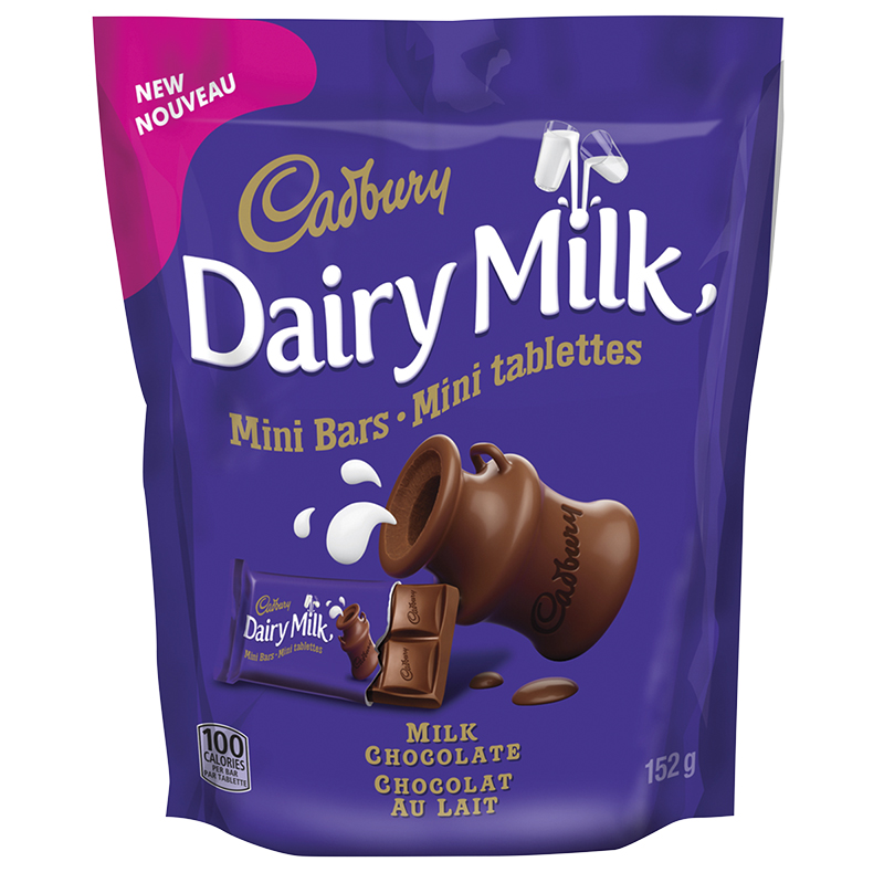 Cadbury Dairy Milk Mini Bars - Milk Chocolate - 152g ...