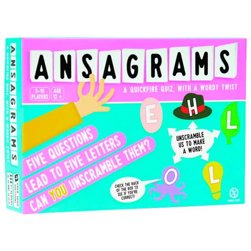 Ansagrams Game - A Quick Quiz, With a Wordy Twist