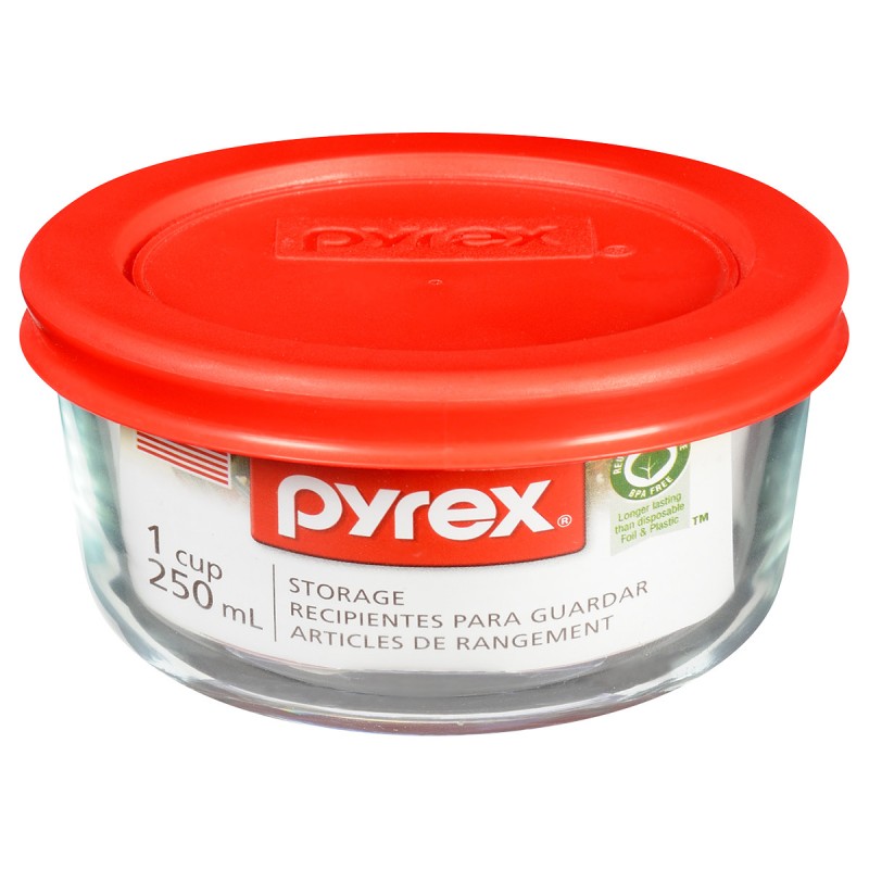 Pyrex Simply Store Container - 1 Cup/Round