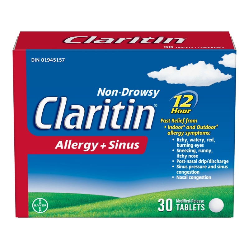 Claritin Allergy + Sinus Tablets - 30's