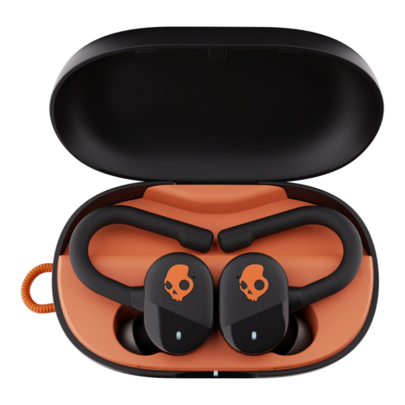 Skullcandy Push Play Active True Wireless Earphones - Black/Orange - S2PPW-S749