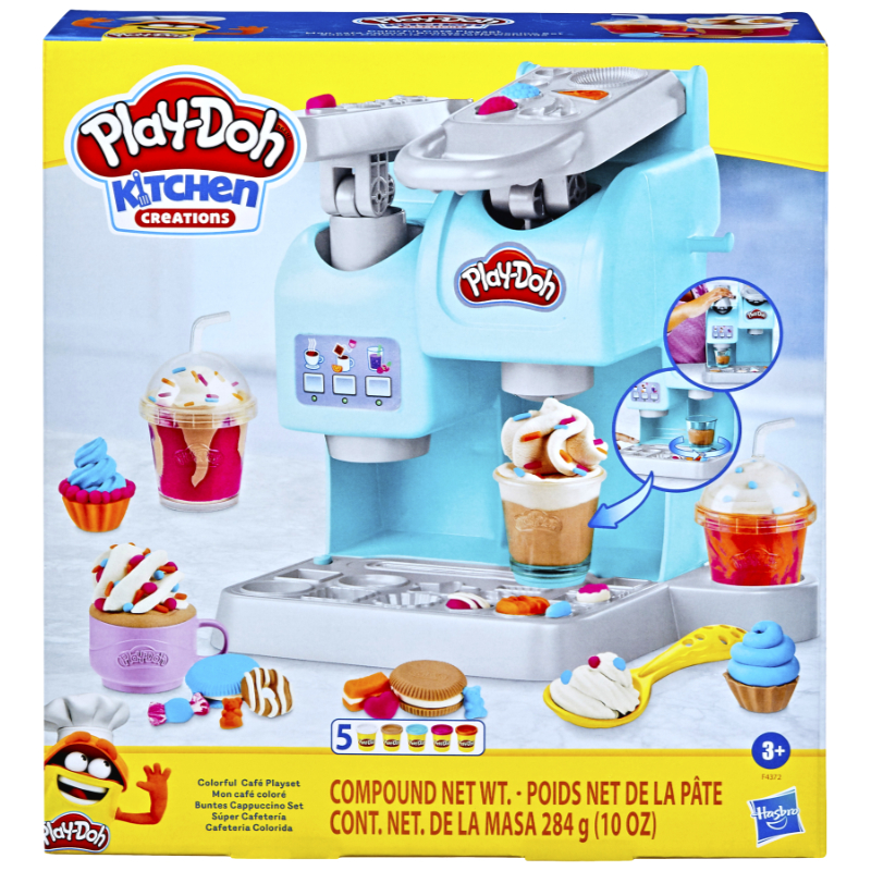 Play-Doh Kitchen Creations - Colorful Cafe Playset