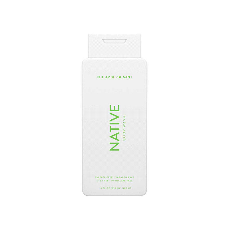 Native Body Wash Cucumber and Mint - 532ml