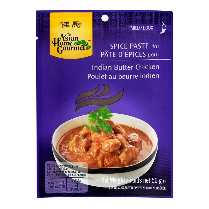 Asian Home Gourmet Indian Butter Chicken Spice - 50g | London Drugs