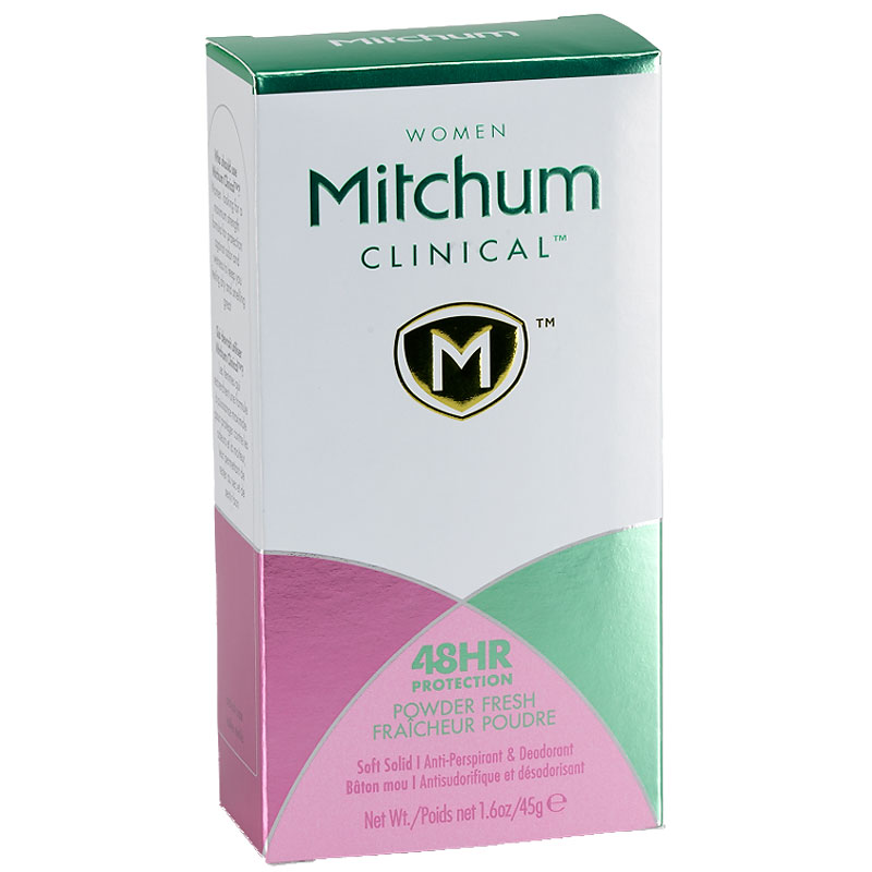 Mitchum Women's Clinical Powder Fresh Anti-Perspirant and Deodorant - 45g