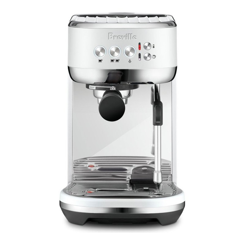 Breville the Bambino Plus Coffee Machine with Frother - Sea Salt - BES500BTR1BCA1