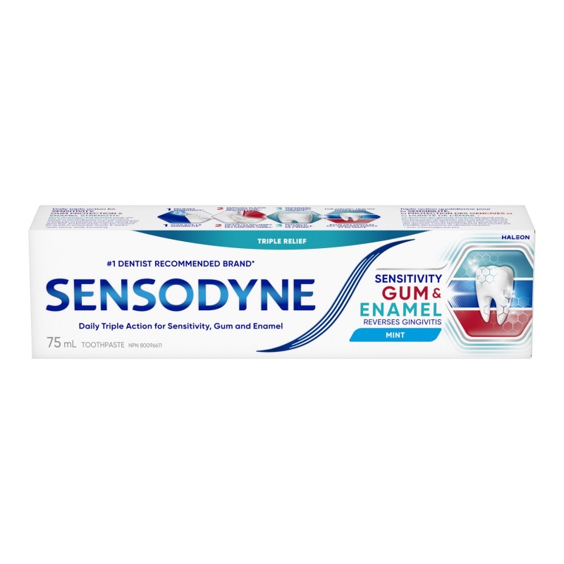 Sensodyne Sensivity Gum and Enamel Mint Toothpaste - 75ml
